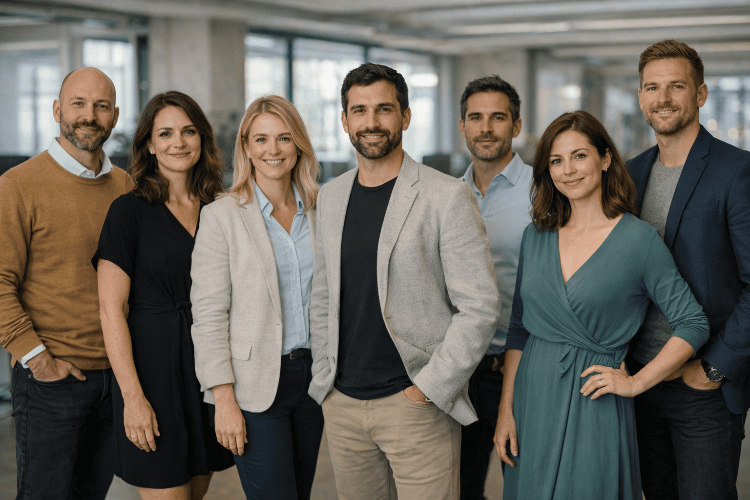 Team working on AI trading platform — Alvo Rendheim
